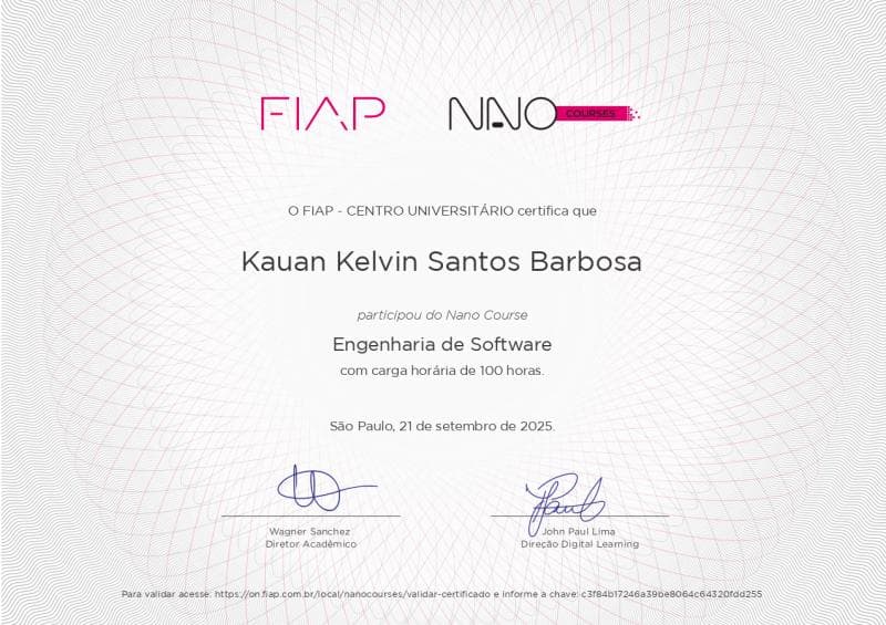 Engenharia de Software