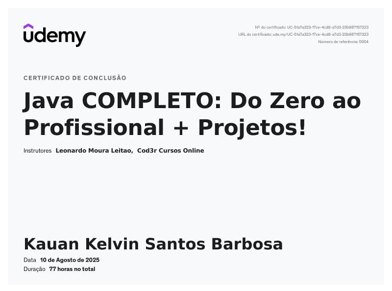 Java Completo